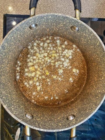 chopped ginger and garlic