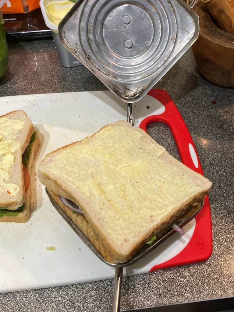 how to toast a sandwich