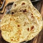 homemade fluffy Lebanese mountain bread