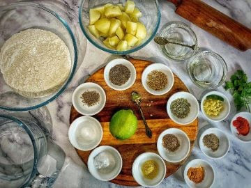 baked samosa recipe ingredients