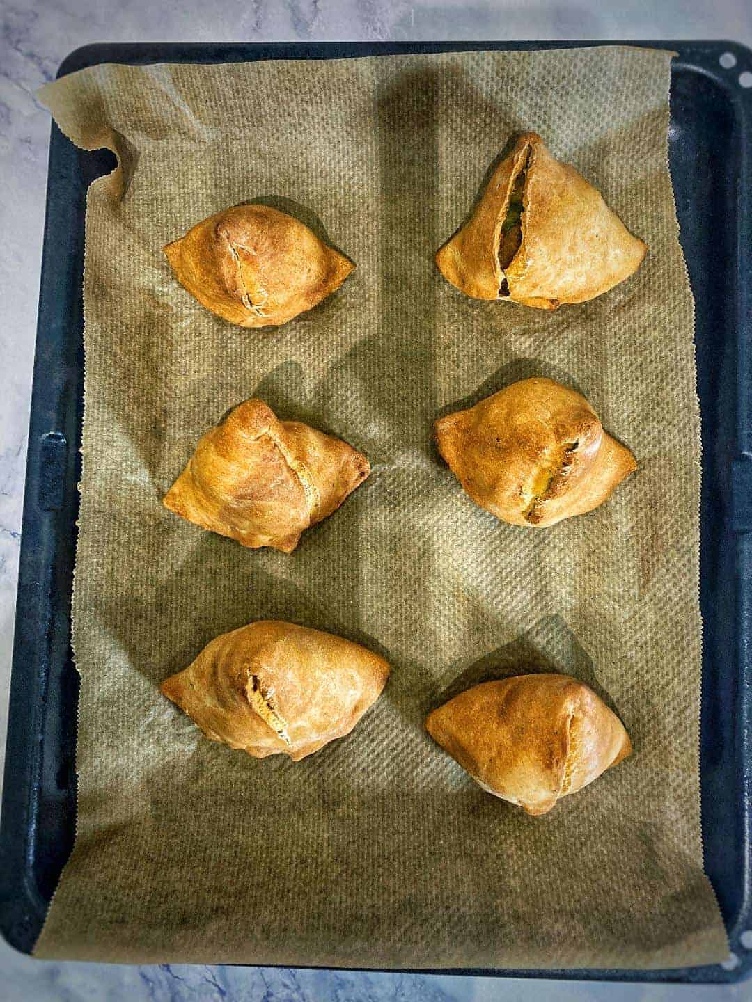 baked samosa | Spice and Life