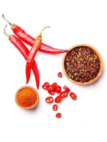 Chili Flakes Or Chili Powder Thai Spices