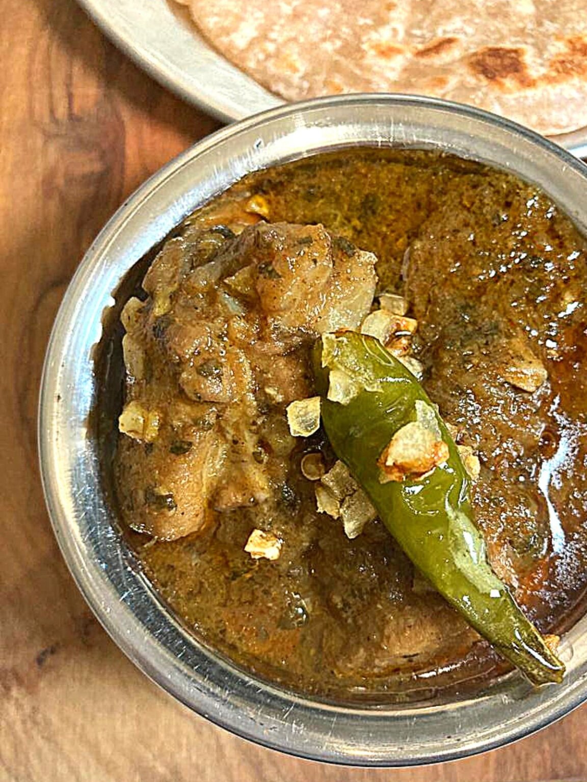 Easy Garlic Chicken Curry Without Tomato Spice and Life