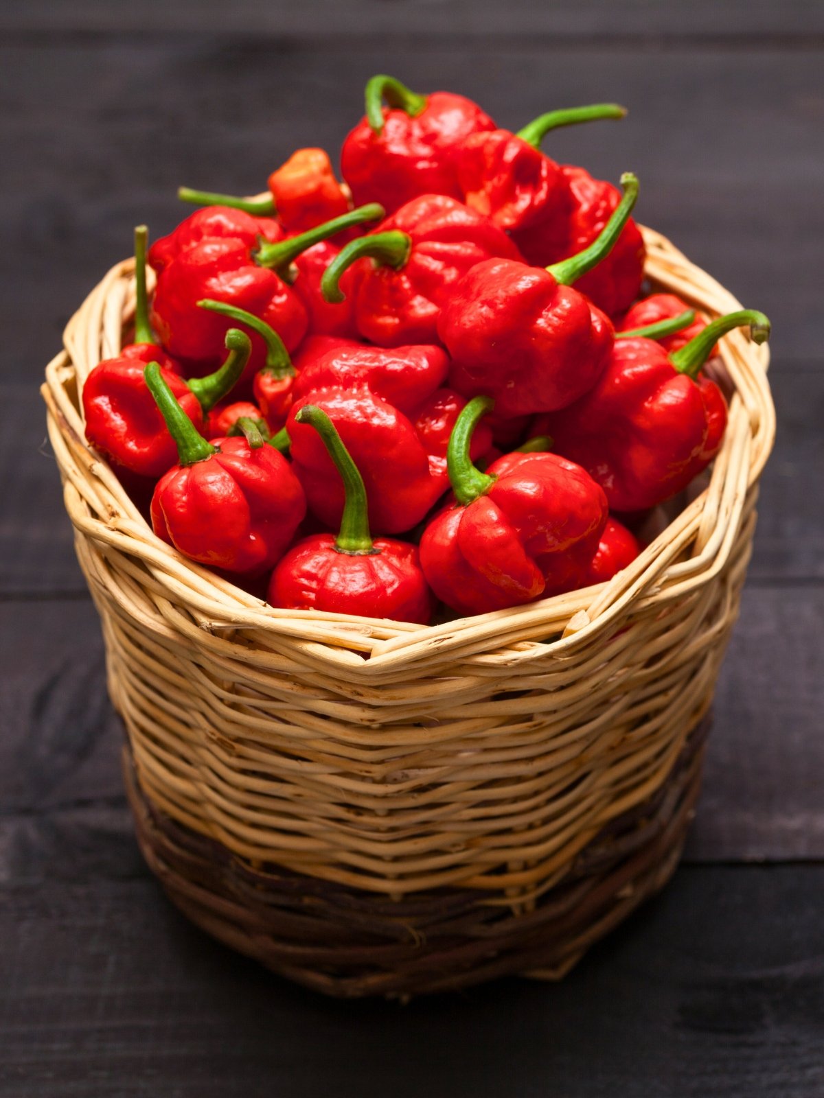 Trinidad moruga scorpion peppers.